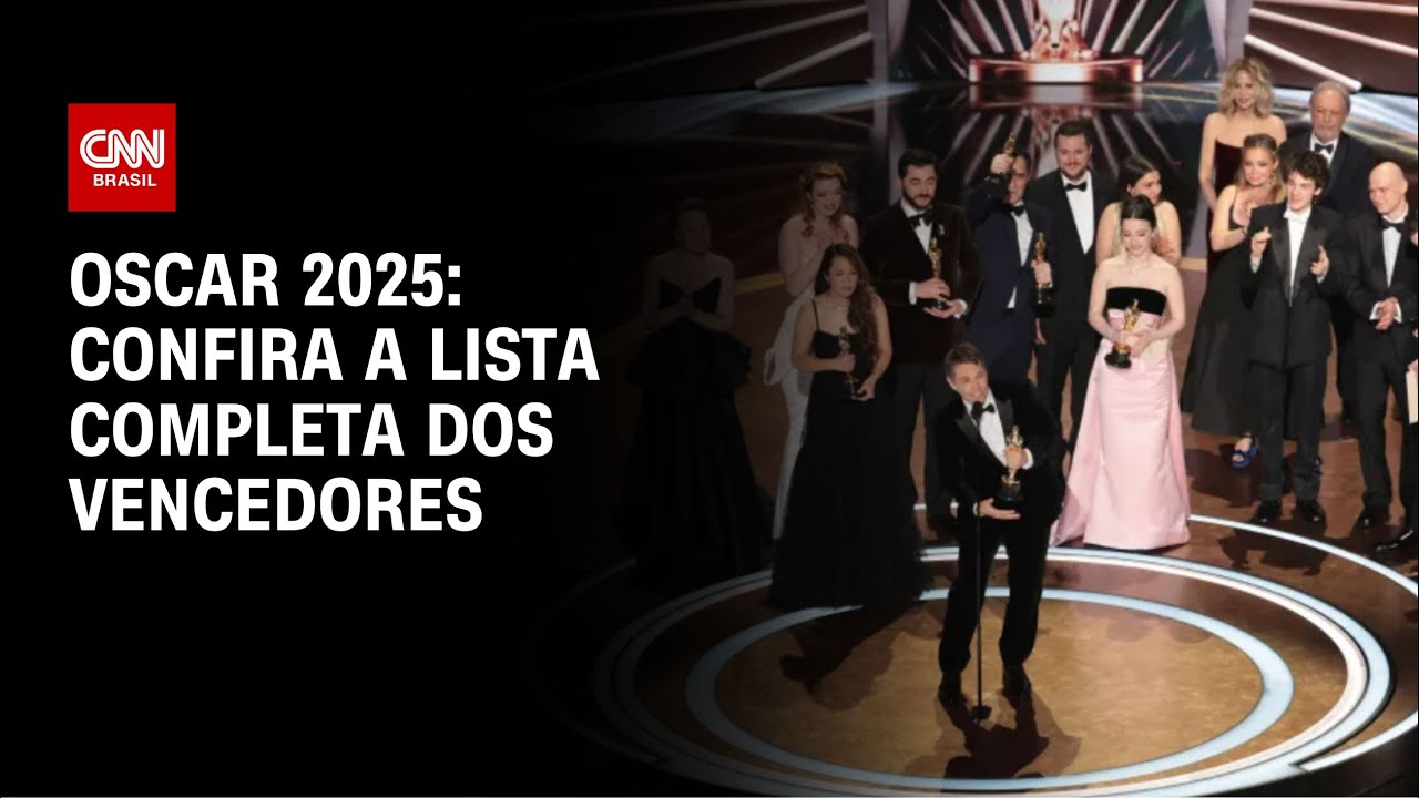 Veja a lista dos vencedores do Oscar 2025 | LIVE CNN