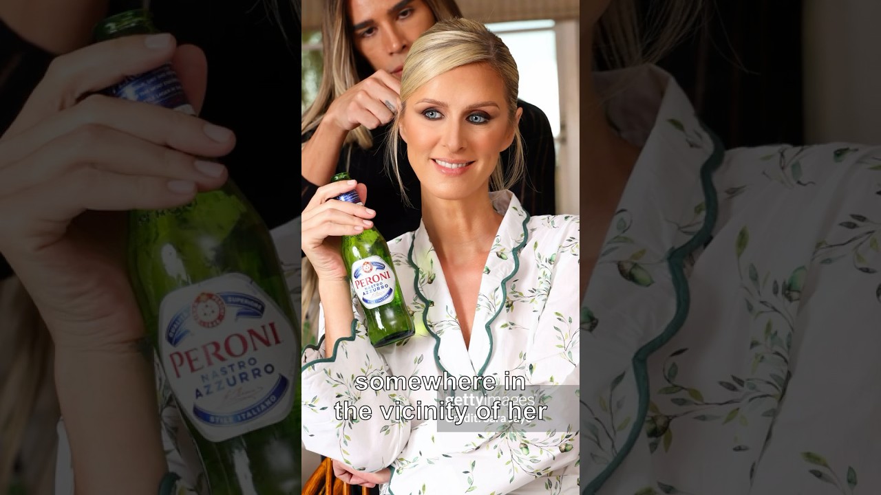 Why is Nicky Hilton Rothschild doing beer ads?  #fashion #oscars #redcarpet